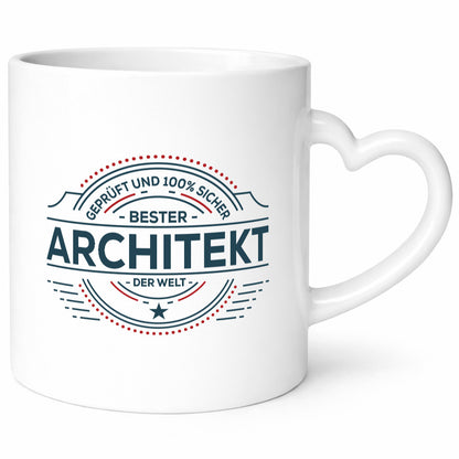 Geprüft und sicher: Architekt | Architektur Büro lustiger Spruch Geschenk