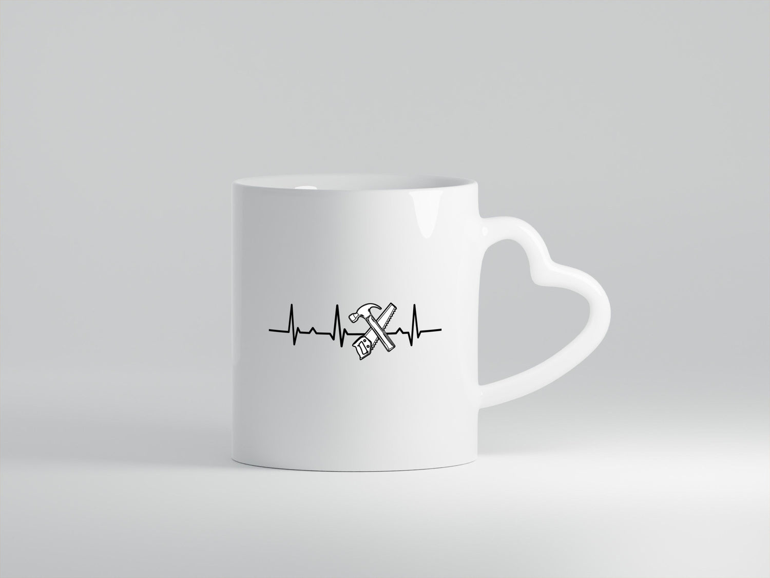 Werkzeug Herzschlag | Handwerker DIY Motiv lustig Humor Geschenkidee Geschenk
