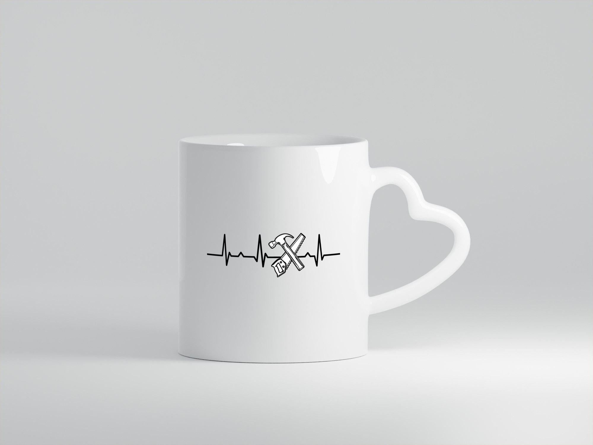 Werkzeug Herzschlag | Handwerker DIY Motiv lustig Humor Geschenkidee Geschenk