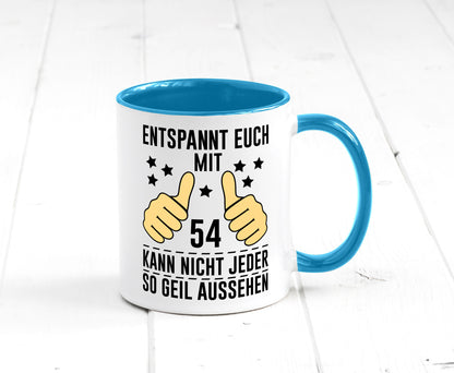 54. Geburtstag | 54 Jahre Geil aussehen Entspannt euch v2 lustig Geschenkidee