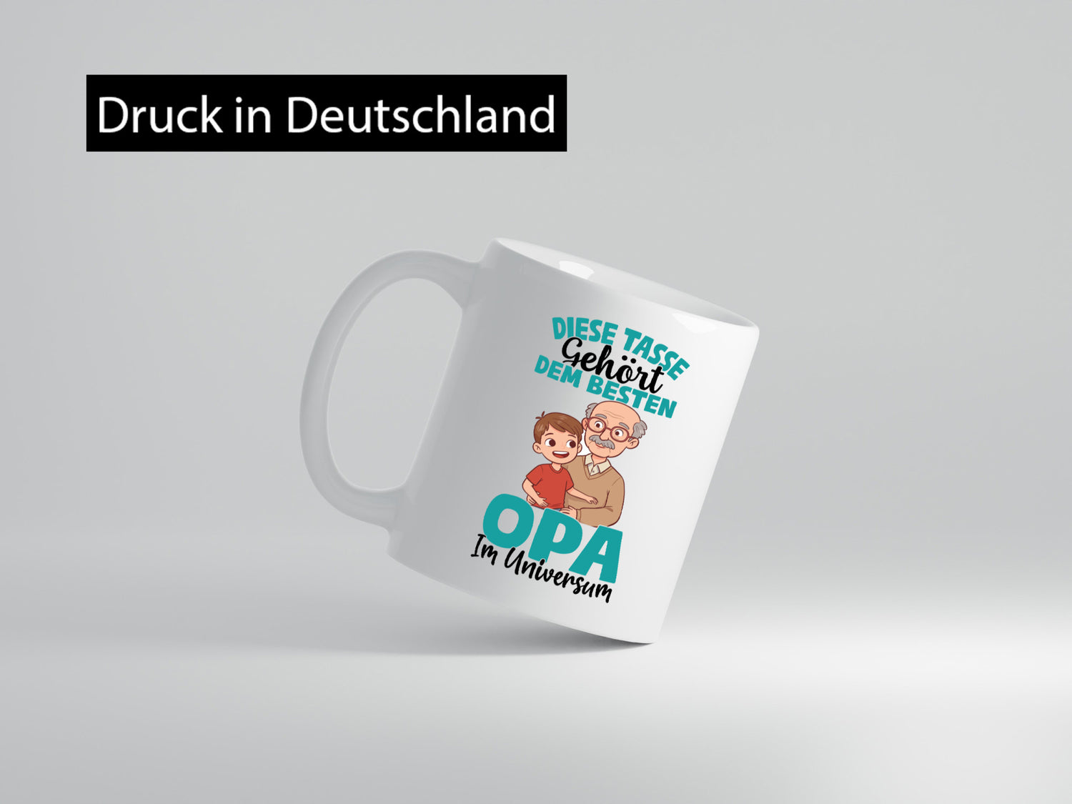 Im Universum: Opa | Großvater Enkel Familie Geschenk Geschenkidee lustiger