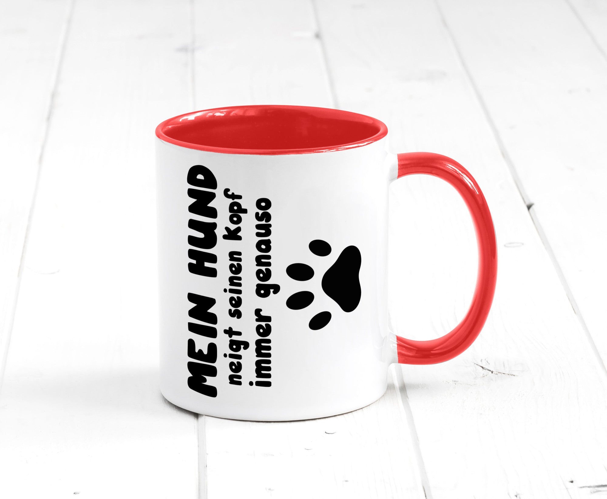 Mein Hund | lustige Tasse Hundebesitzer Humor lustiger Spruch Geschenk