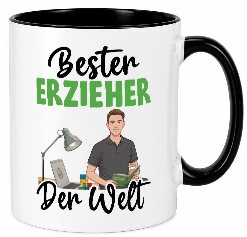 Bester Erzieher | Pädagoge Schule v2 Geschenk Humor Geschenkidee lustiger