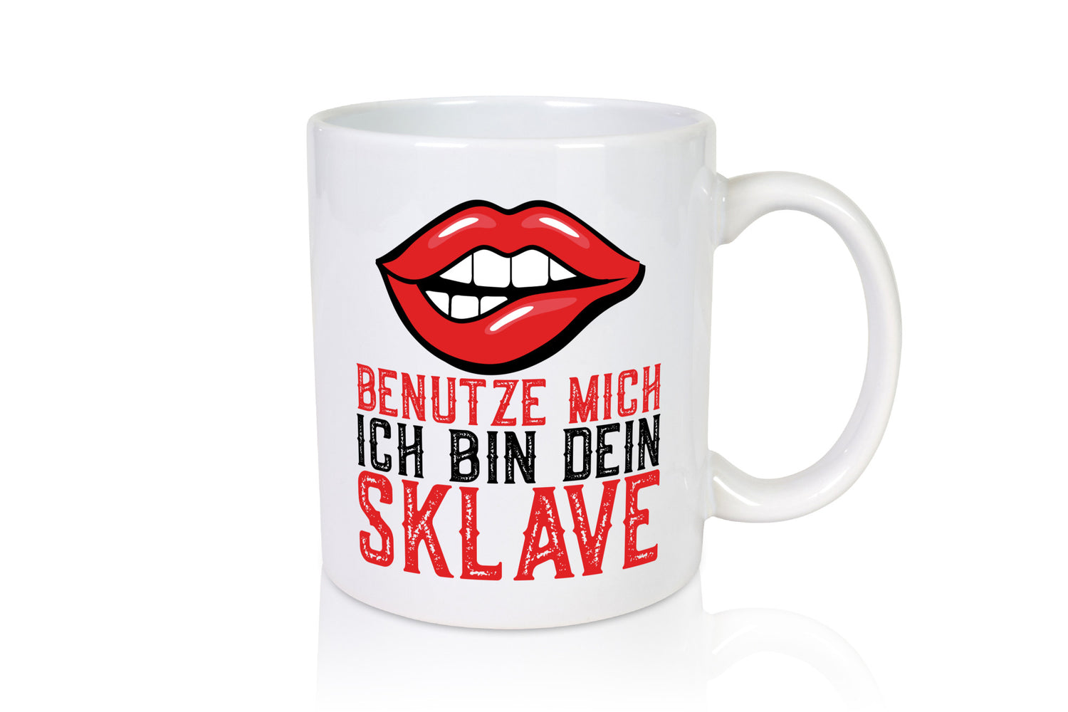 Benutze mich ich bin dein Sklave | Humor lustiger Spruch Geschenk Geschenkidee