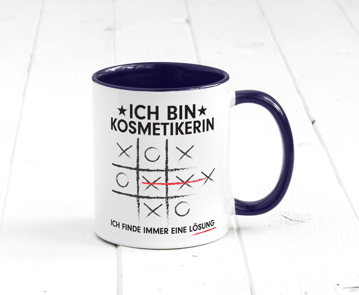 Löse Probleme: Kosmetikerin | Kosmetik Stylistin Geschenk Humor Geschenkidee