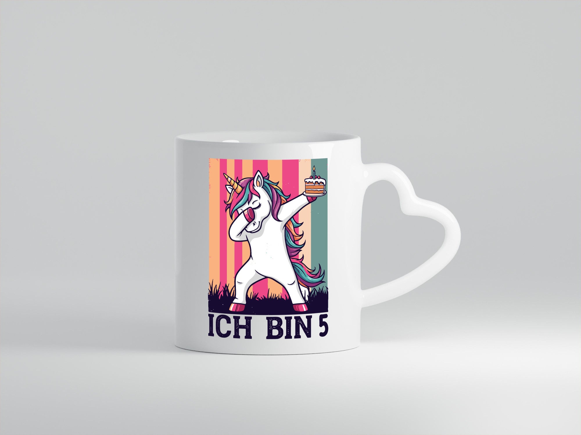 5 Geburtstag | Einhorn Damping Mädchen Humor Geschenkidee Tasse