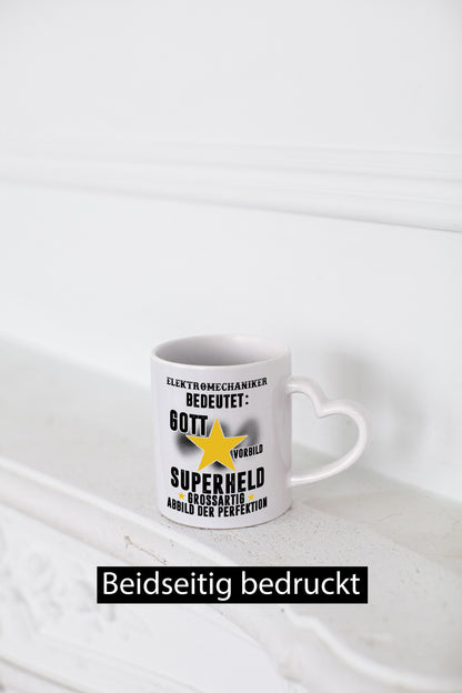 Bedeutung von Elektromechaniker | Mechaniker Elektrik Humor Geschenkidee Tasse