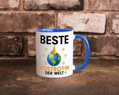 Welt Beste Postbotin | Beruf Post Briefträger Humor Arbeit Kollegen Büro