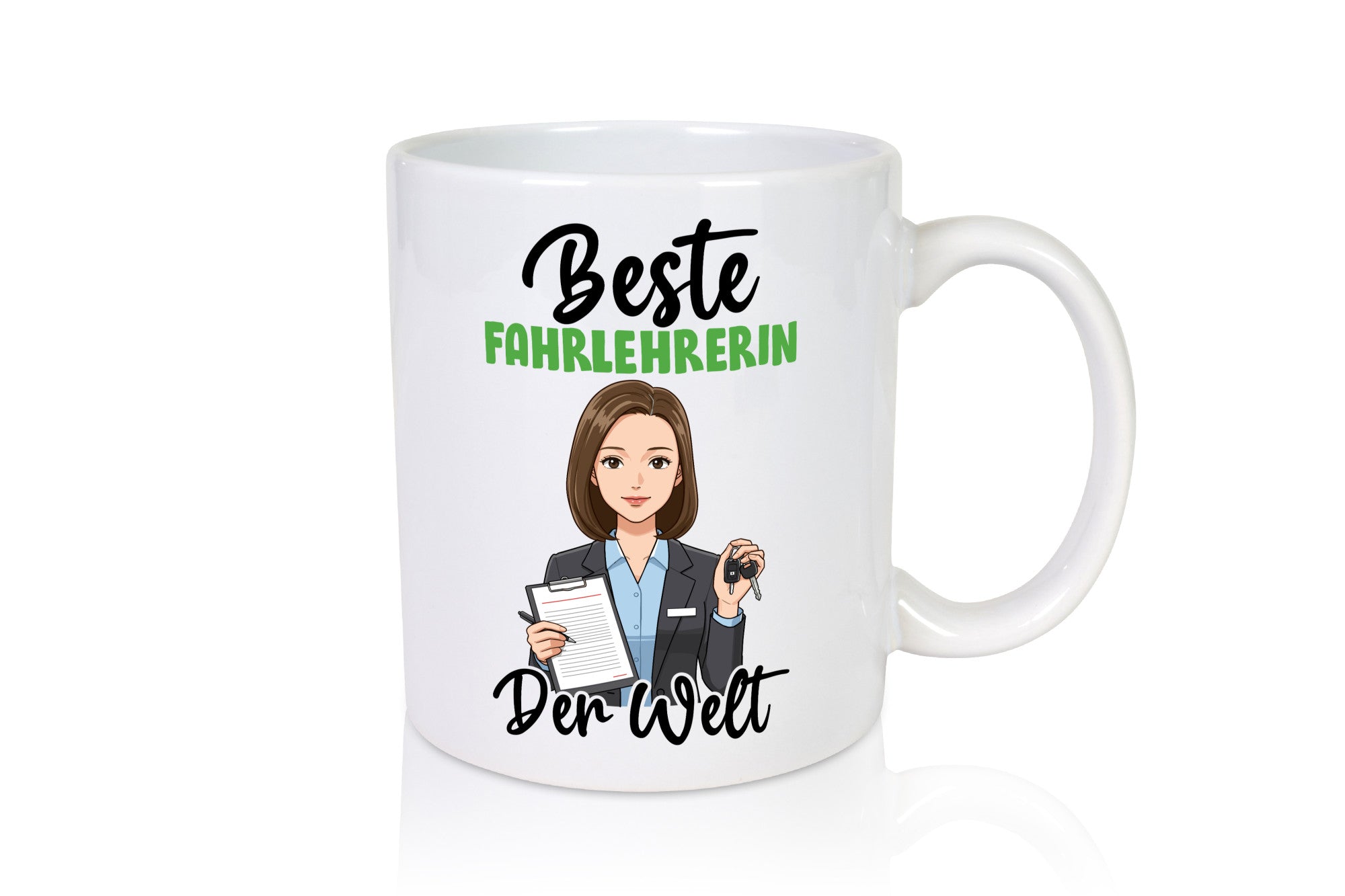 Beste Fahrlehrerin| Fahrschule v2 Geschenk Humor Geschenkidee lustiger Spruch