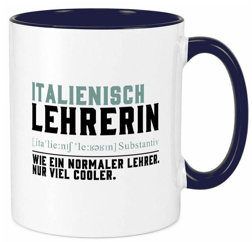 Italienischlehrer | Lehrerin Unterricht Lieblingslehrer lustig Humor