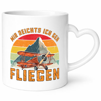 Mir reichts ich geh fliegen | Flugzeug Pilot Piloten lustiger Spruch Geschenk