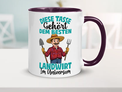 Im Universum: Landwirt | Bauer Landwirtschaft lustiger Spruch Geschenk Humor