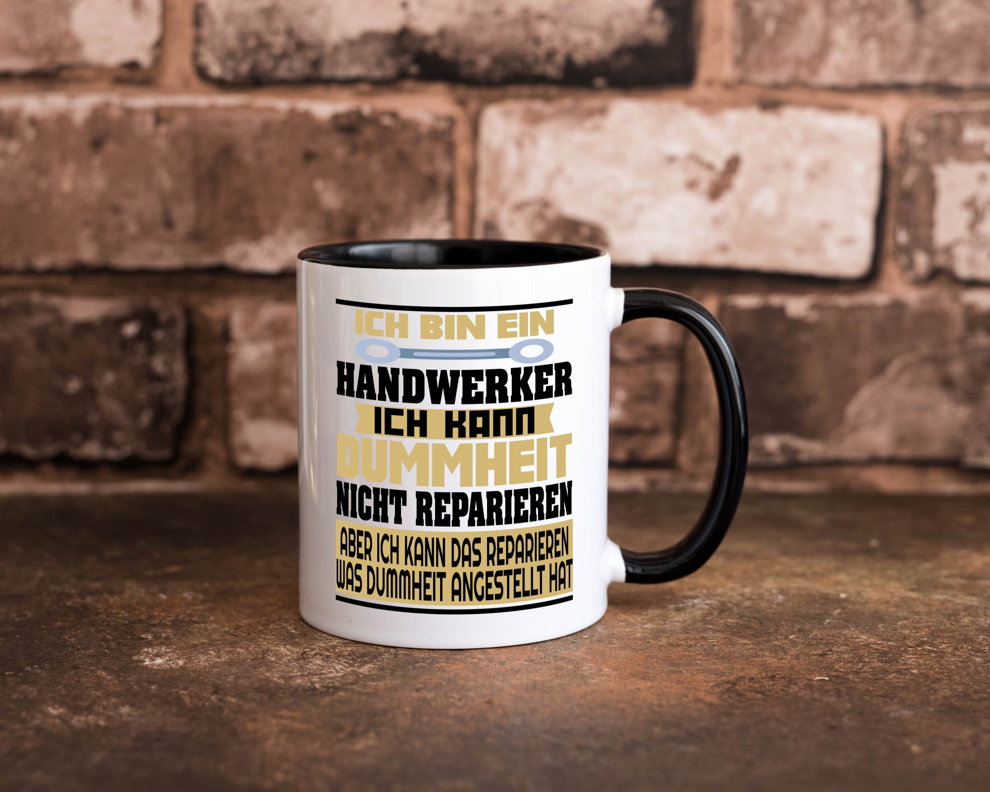 Ich bin Handwerker | Dummheit Schlechte Arbeit lustiger Spruch Geschenk