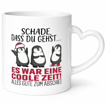 Schade das du gehst | es war eine coole Zeit Arbeit Geschenkidee Kollegen Büro