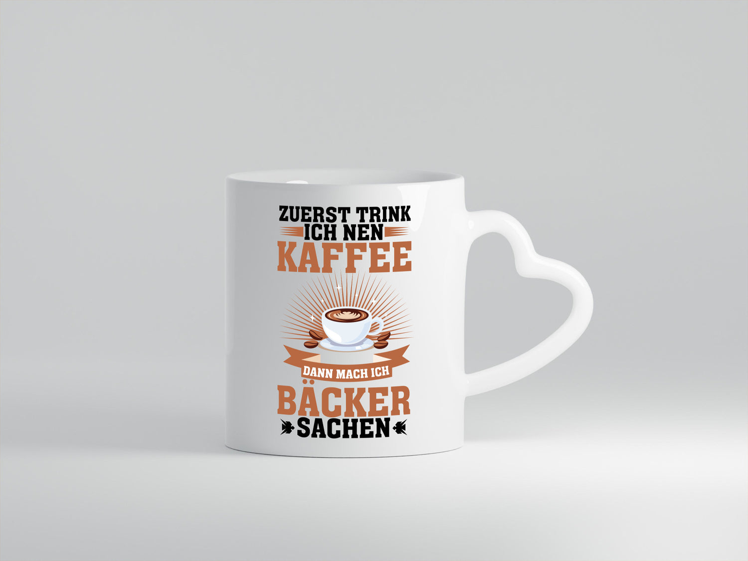 Zuerst Kafee dann mach ich Bäcker sachen | backen lustig Humor Geschenkidee