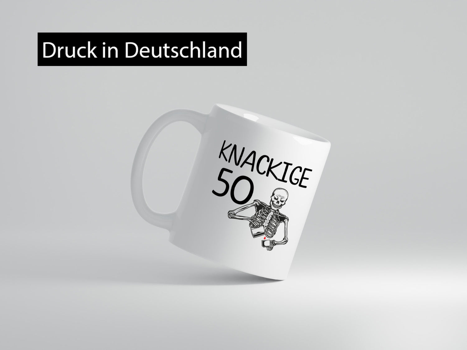 50. Geburtstag | Alt Knackig und Geschenk Geschenkidee lustiger Spruch Tasse