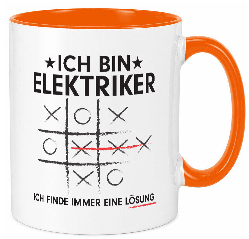 Lösung Finden: Elektriker | Elektronik Geschenk Humor Geschenkidee lustiger