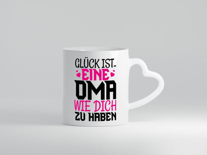 Glücklich dich zu haben Oma lustiger Spruch Geschenk Familie Geschenkidee Tasse