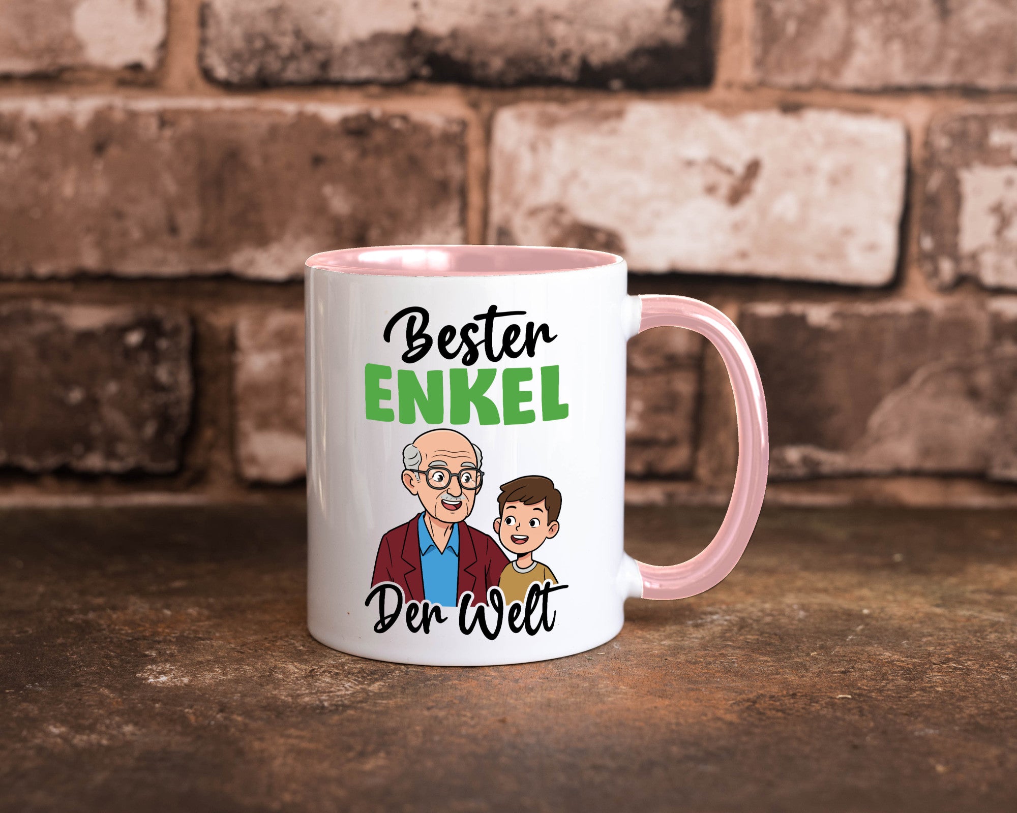 Bester Enkel | Großmutter Großvater Oma Opa lustiger Spruch Geschenk Familie