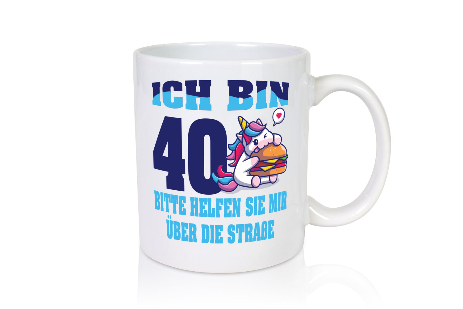 Ich bin 40 bitte helfen sie mir über die Straße | Jahre Geschenk Humor