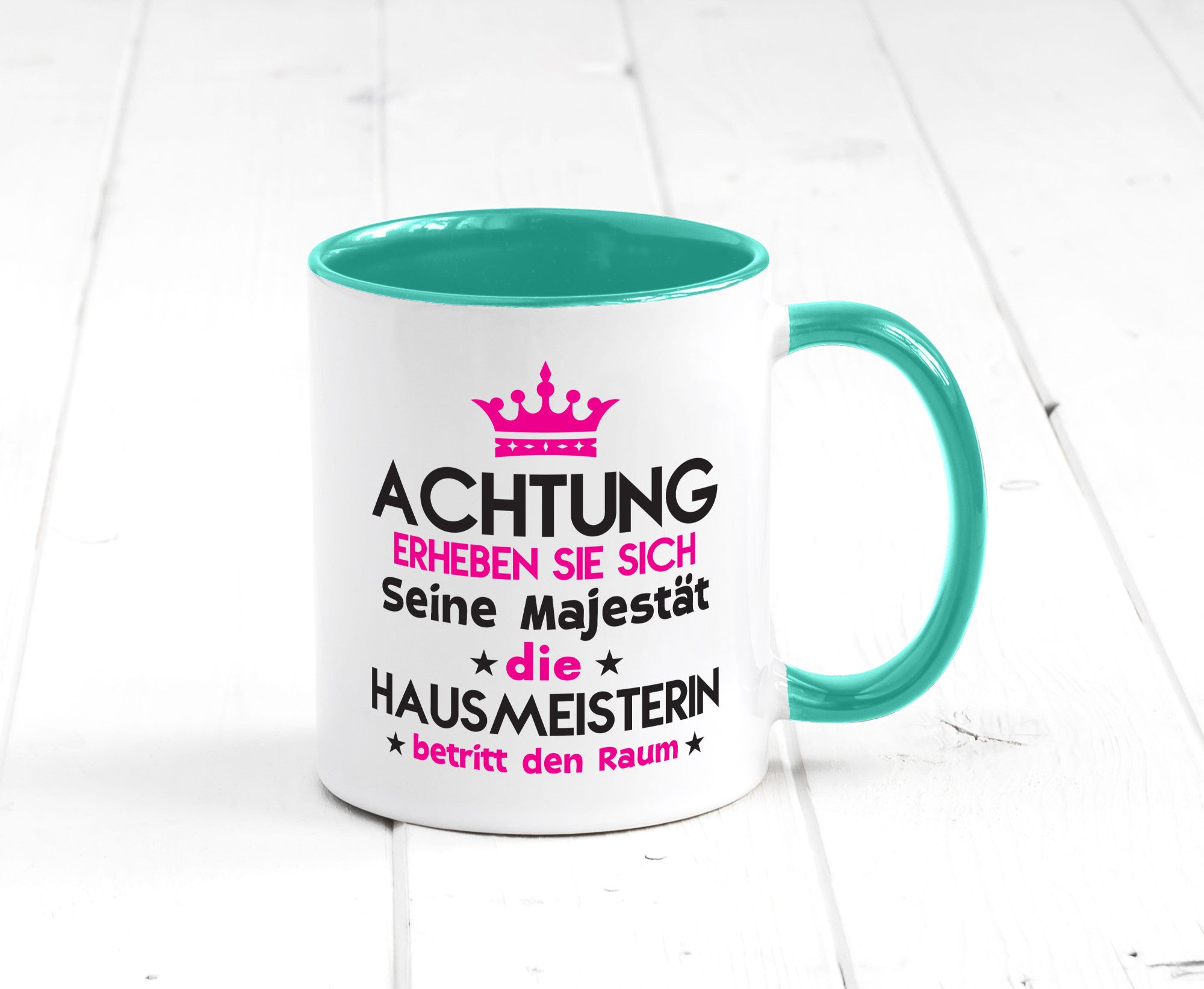 Seine Majestät Hausmeisterin | Hauswart Humor Geschenkidee Tasse