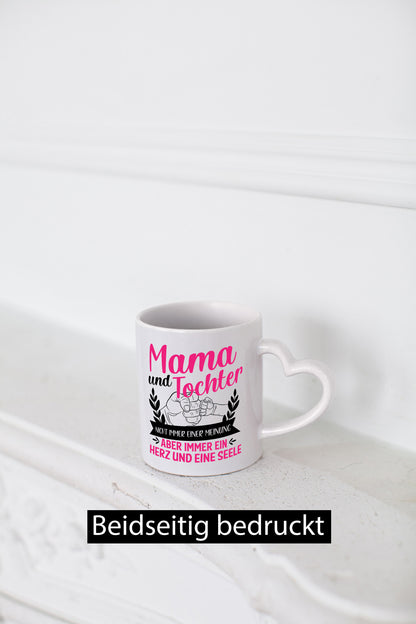 Mama und Tochter | Ein Herz eine Seele Mutterliebe Humor Familie Geschenkidee