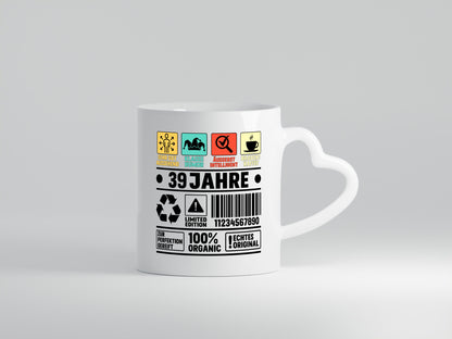 39. Geburtstag | 39 Jahre Humor Limited Edition lustig Geschenkidee Geschenk