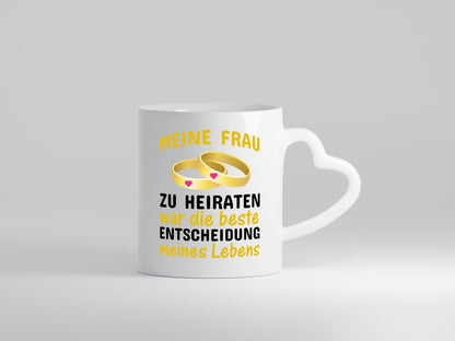 Hochzeitstag Spruch | Ehefrau Tasse romantisch Geschenkidee Familie Humor