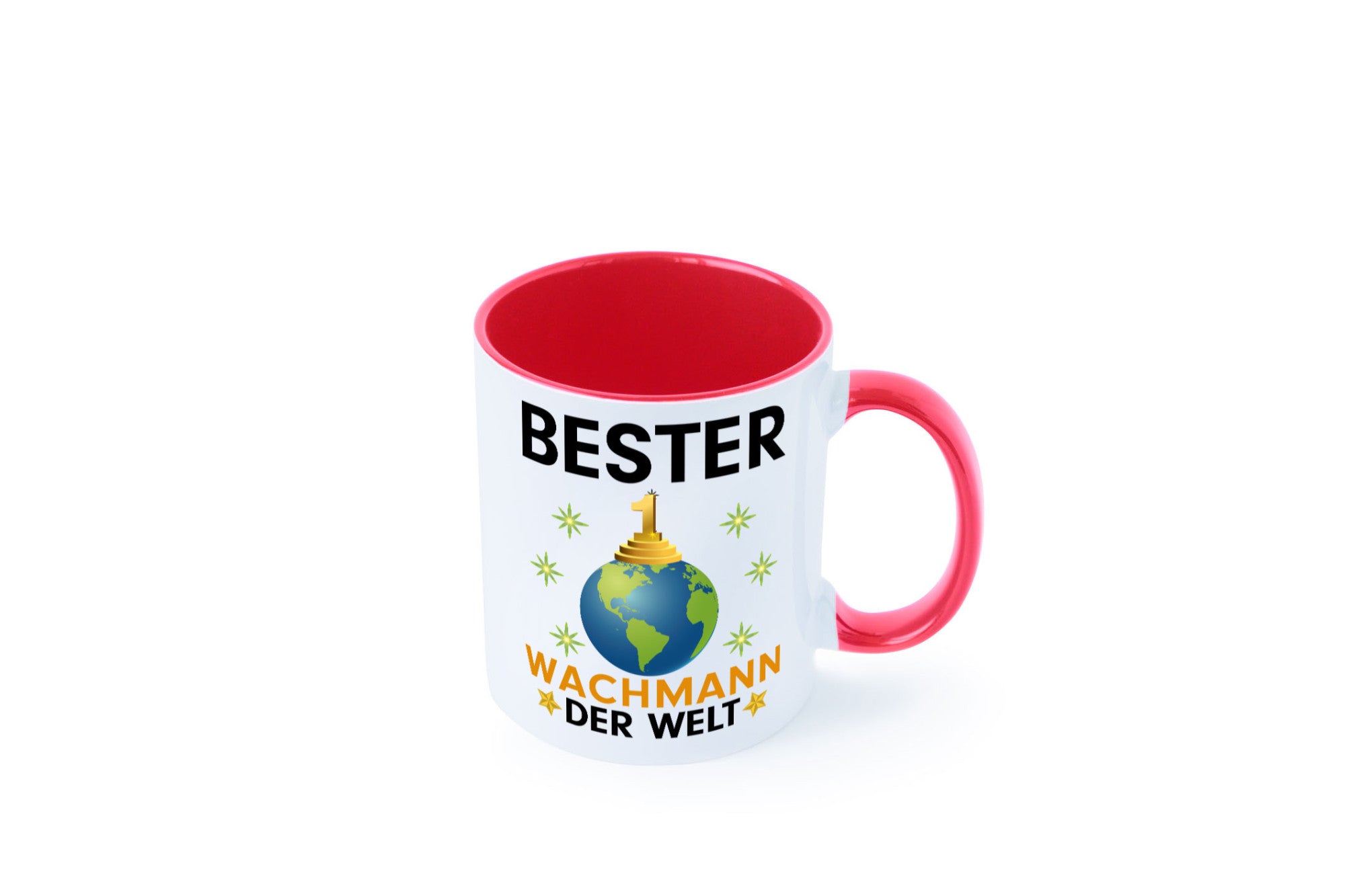 Welt Bester Wachmann | Wachpersonal Nachtwächter Humor Geschenkidee Tasse
