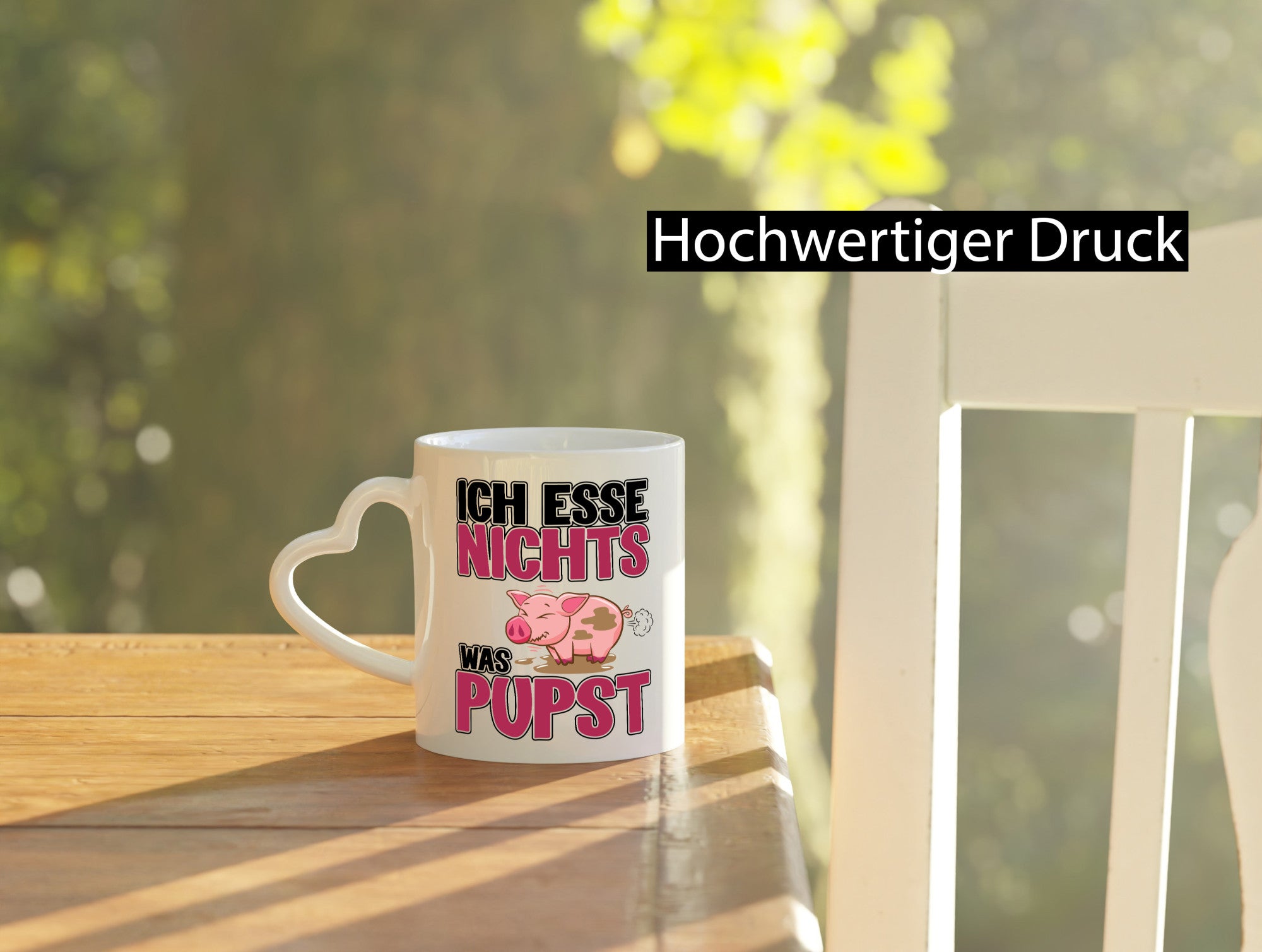 Ich esse nicht was Pupst lustiger Spruch Geschenk Humor Geschenkidee Tasse