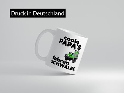 Coole Opas fahren Schwalbe | Roller Opa lustiger Spruch Geschenk Familie