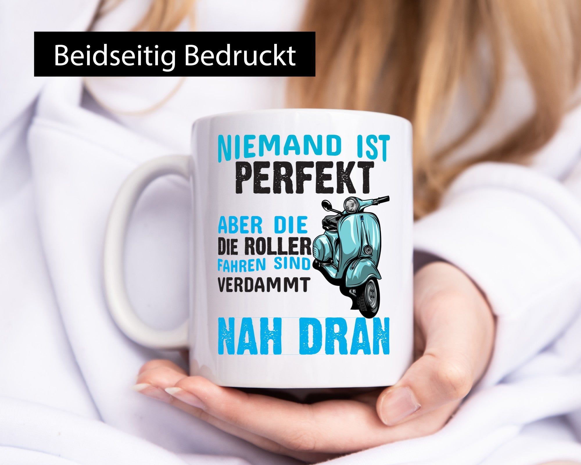 Rollerfahrer | Tasse Mofa Moped Roller Spruch Geschenk Humor Geschenkidee