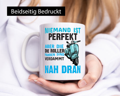 Rollerfahrer | Tasse Mofa Moped Roller Spruch Geschenk Humor Geschenkidee