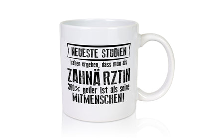 Neuste Studien: Zahnärztin | Zahnmedizin Beruf lustig Arbeit Kollegen Büro