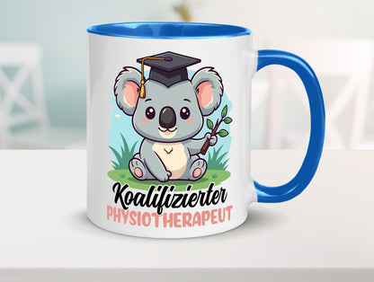 Koalifizierter Physiotherapeut Geschenk Humor Geschenkidee lustiger Spruch Tasse