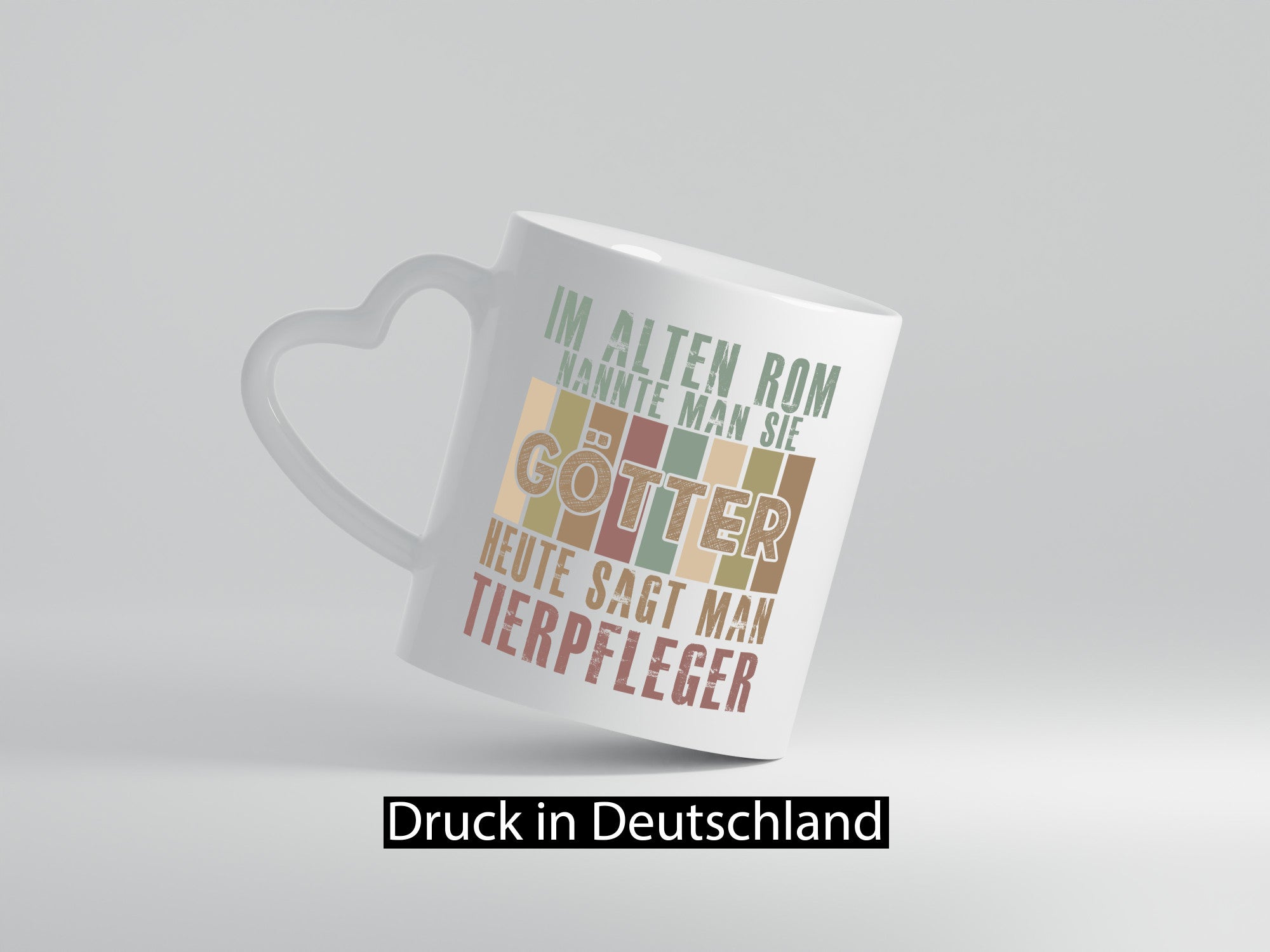 Heute sagt man: Tierpfleger | Pflegeberuf Tierheim lustiger Spruch Geschenk