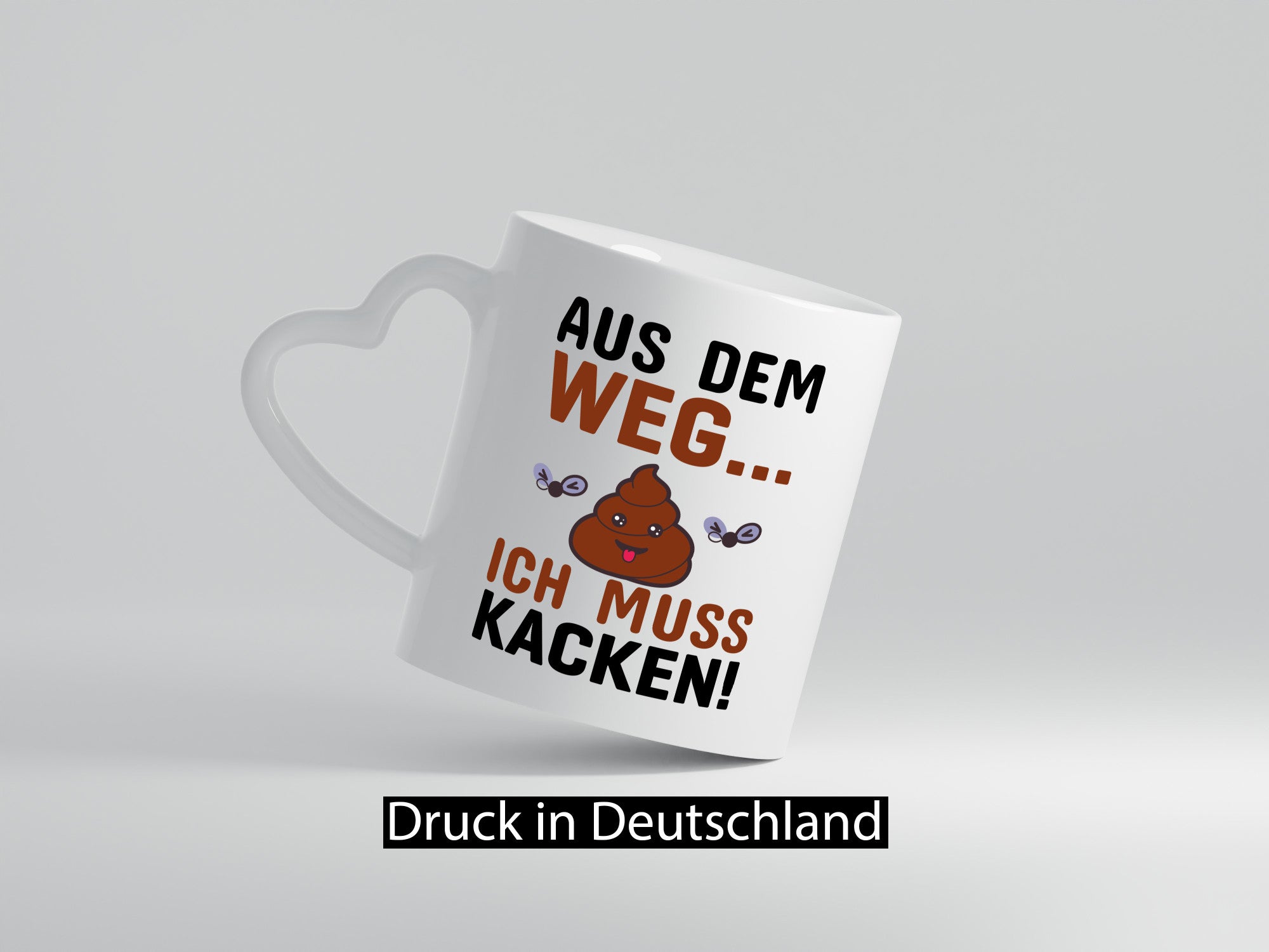 Aus dem weg! lustiger Spruch Geschenk Humor Geschenkidee Tasse