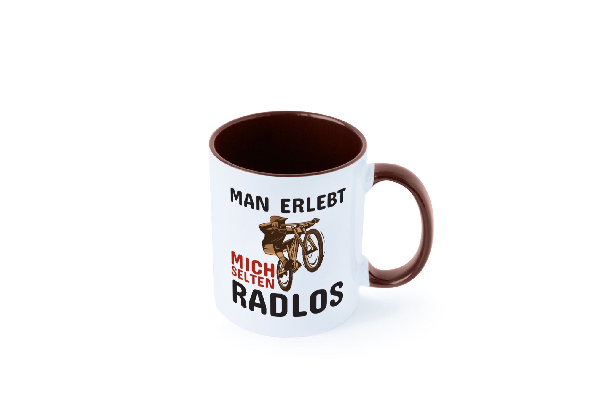 Selten Radlos | Spruchtasse Fahrrad Männer Humor lustiger Spruch Geschenk