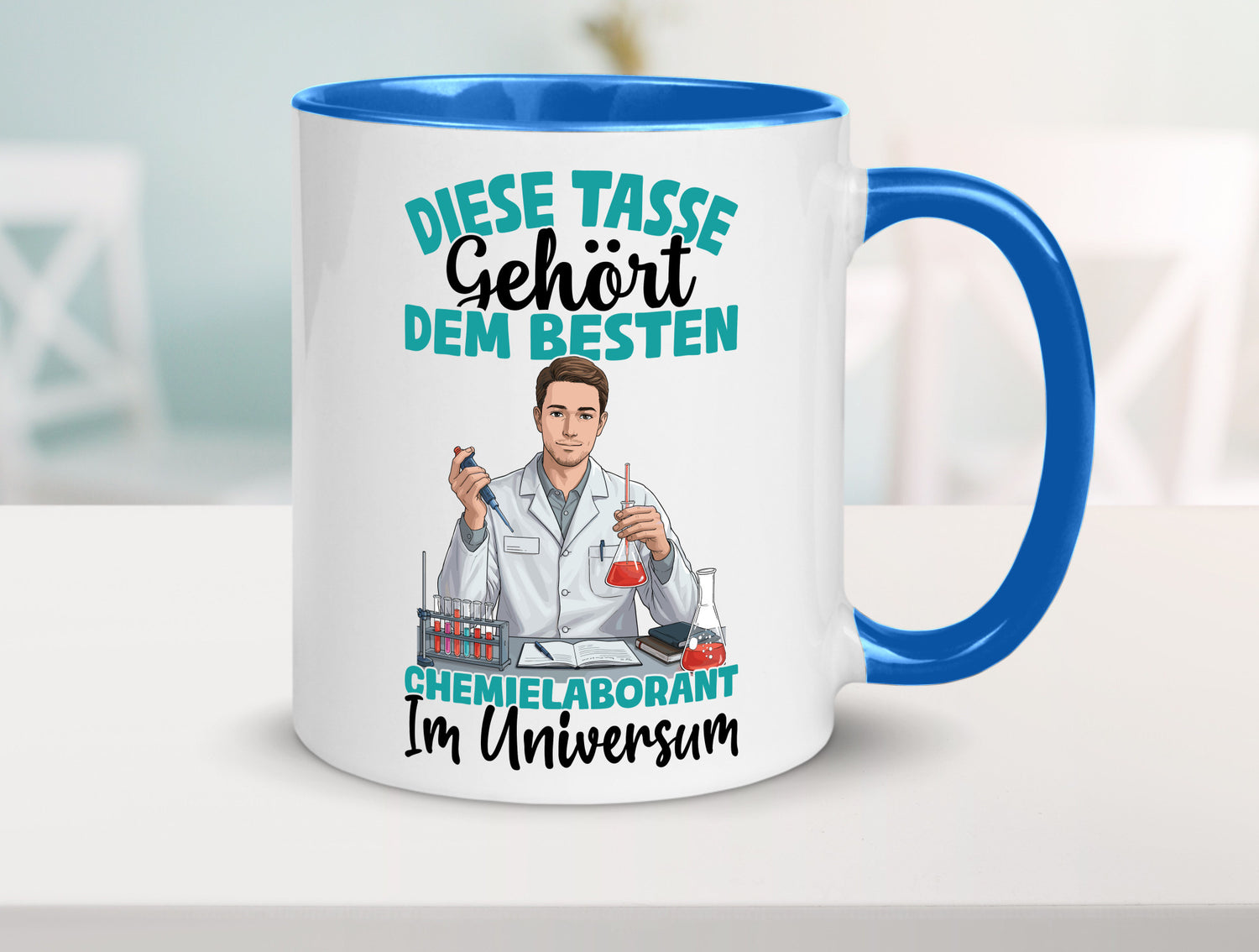 Im Universum: Chemielaborant | Laborant Chemie Humor Geschenkidee Tasse