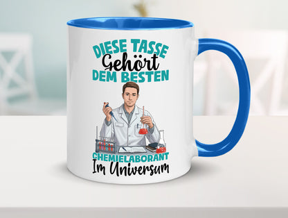 Im Universum: Chemielaborant | Laborant Chemie Humor Geschenkidee Tasse