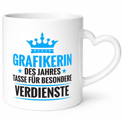 Besonderer Verdienst: Grafikerin | Grafik Design Geschenk Humor Geschenkidee