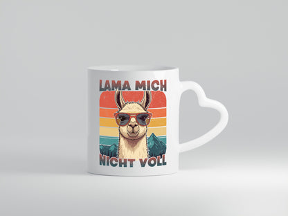 Laber mich nicht voll | Alpaka Kamel Retro lustig Humor Geschenkidee Geschenk