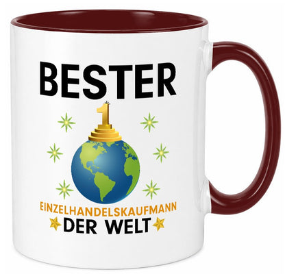 Welt Bester Einzelhandelskaufmann | Einzelhandel Humor Geschenkidee Tasse