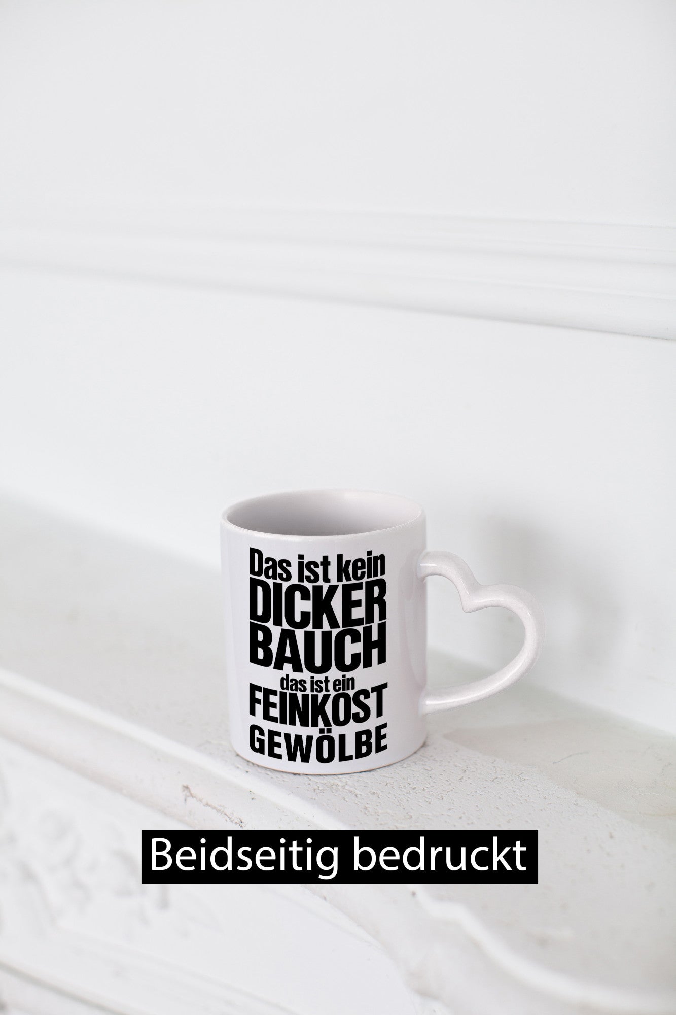 Kein dicker Bauch | witziger Spruch Männer Körperfülle Humor Geschenkidee Tasse