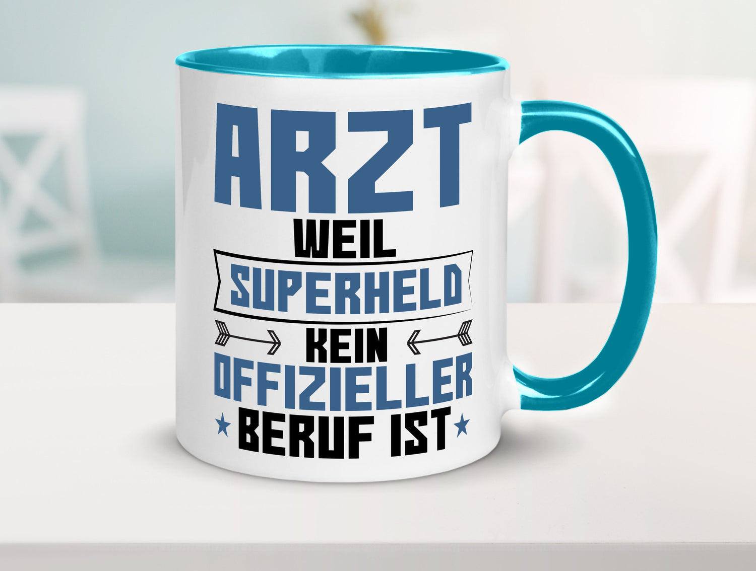 Superheld Arzt | Medizin Doktor Facharzt Geschenk Humor Geschenkidee lustiger