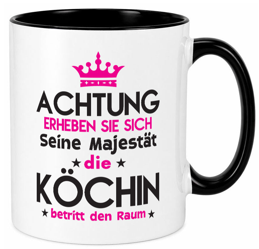 Seine Majestät Köchin | Chefköchin Chefkoch Humor Arbeit Kollegen Büro