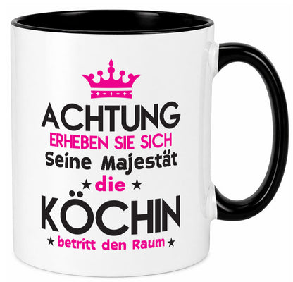 Seine Majestät Köchin | Chefköchin Chefkoch Humor Arbeit Kollegen Büro