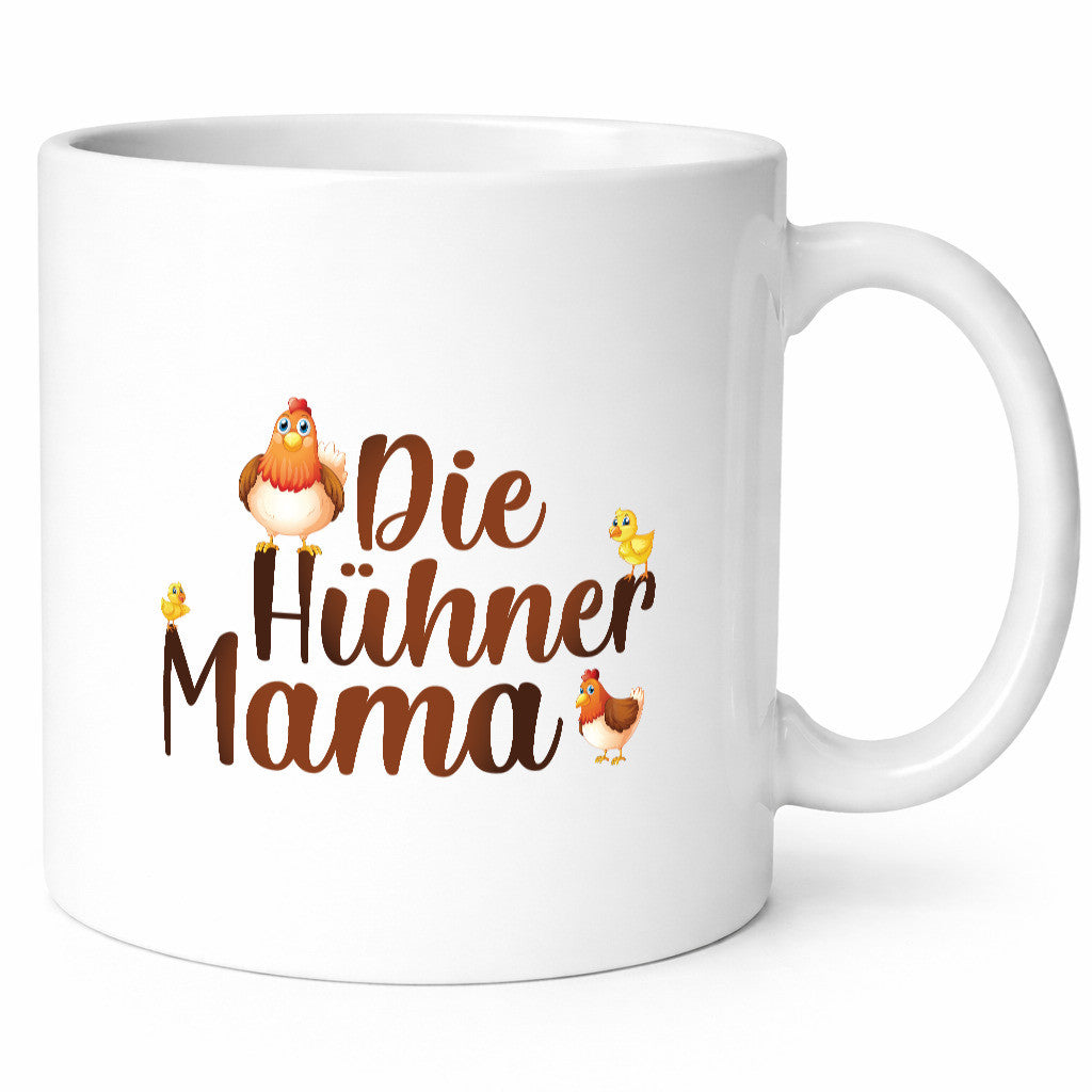 Die Hühner Mama | Huhn Küken Humor Familie Geschenkidee Tasse