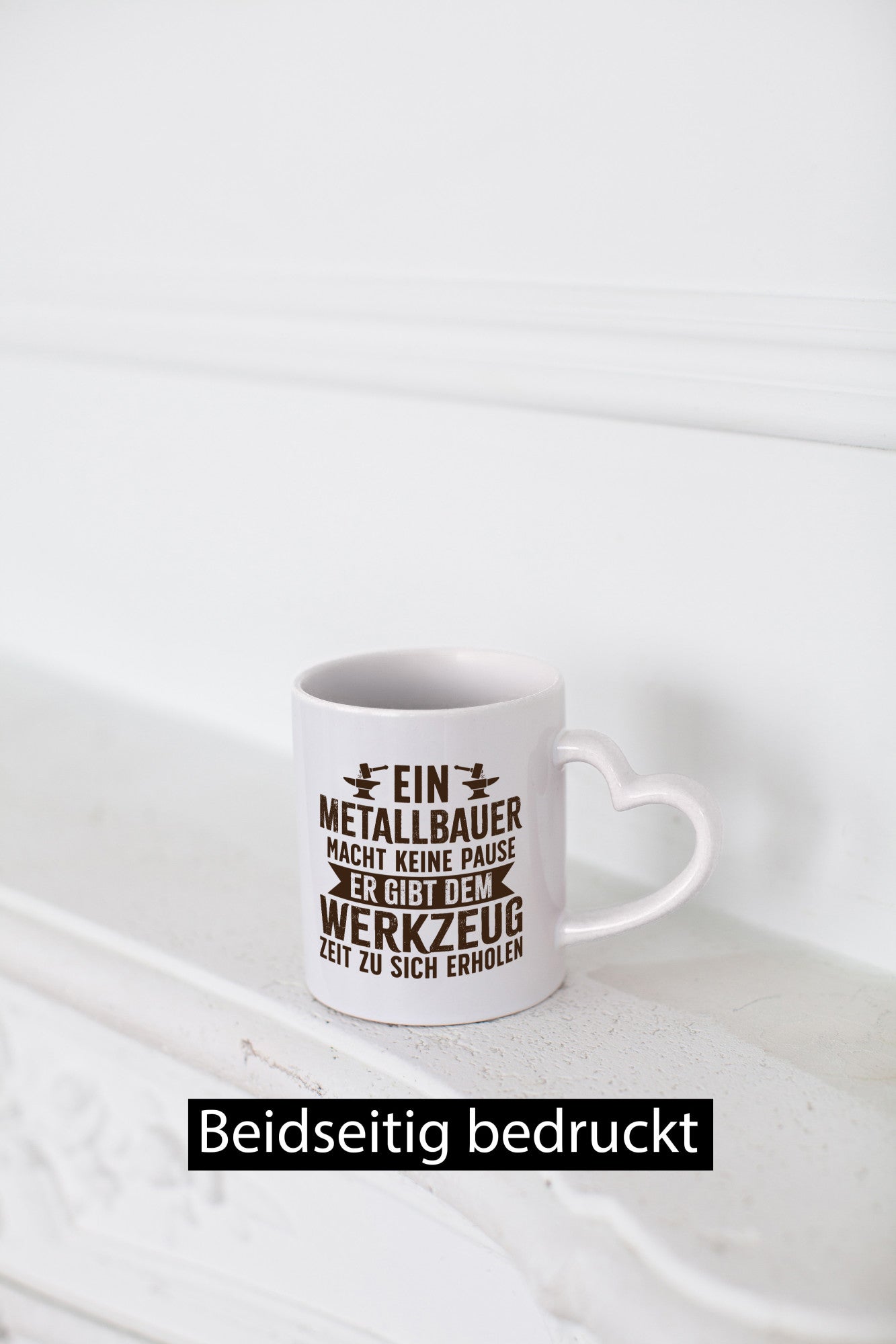 Metallbauer gibt Werkzeug Erholungszeit | Amboss Hammer lustiger Spruch