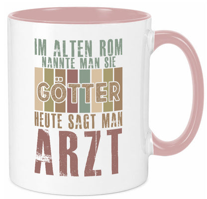 Heute sagt man: Arzt | Medizin Doktor Facharzt Geschenk Humor Geschenkidee Tasse